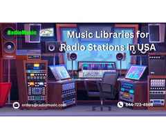 Music Libraries for Radio Stations in USA