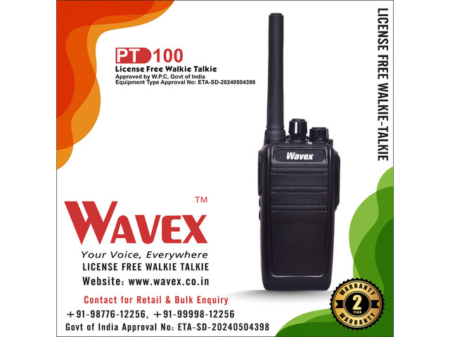 License Free Walkie Talkie suppliers dealers sellers in India Delhi NCR Punjab Noida https:www.wavex