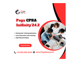 Pega CPBA Infinity'24 Online Training By IT Experts – PegaGang