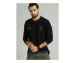 Roadster Men Black Printed Round Neck T-shirt