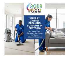 Clean Carpets, Healthier Home: The Aqua-Steam Difference in Pretoria